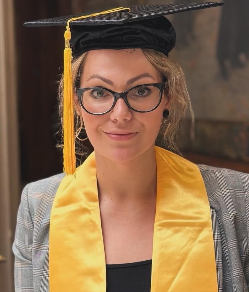 Ivana Garlot — remise de diplôme à la Sorbonne