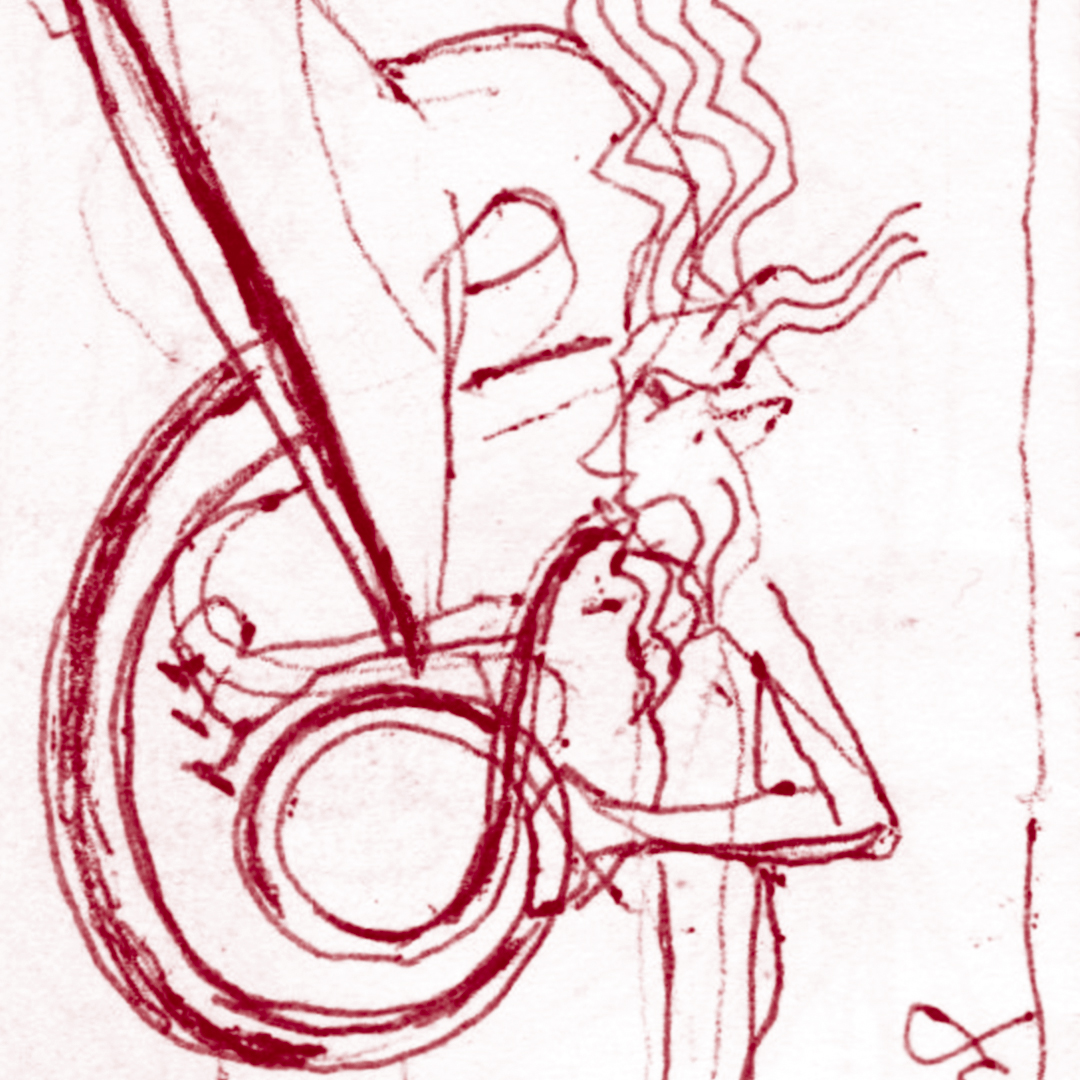 Croquis au stylo bille 1