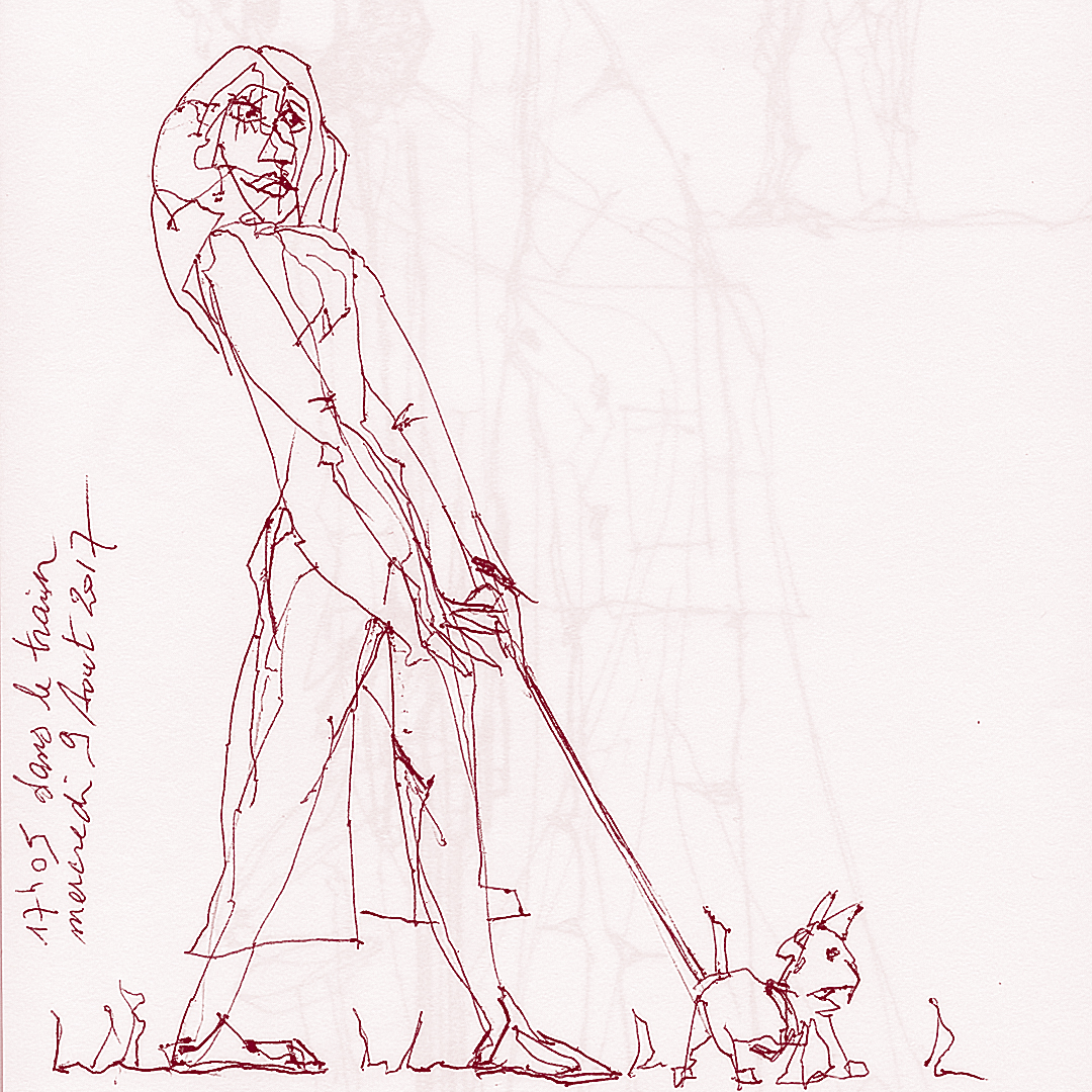 Croquis au stylo bille 2