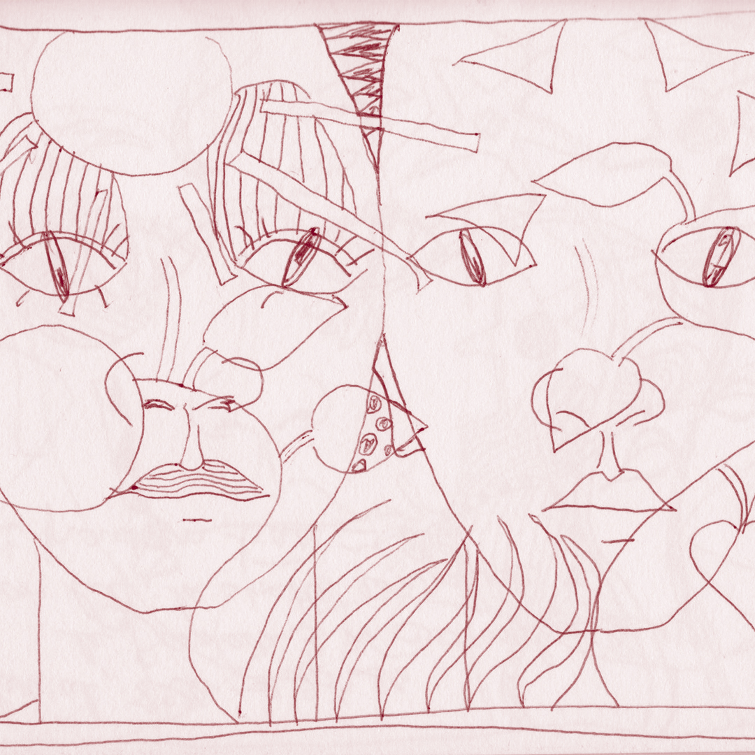 Croquis au stylo bille 5
