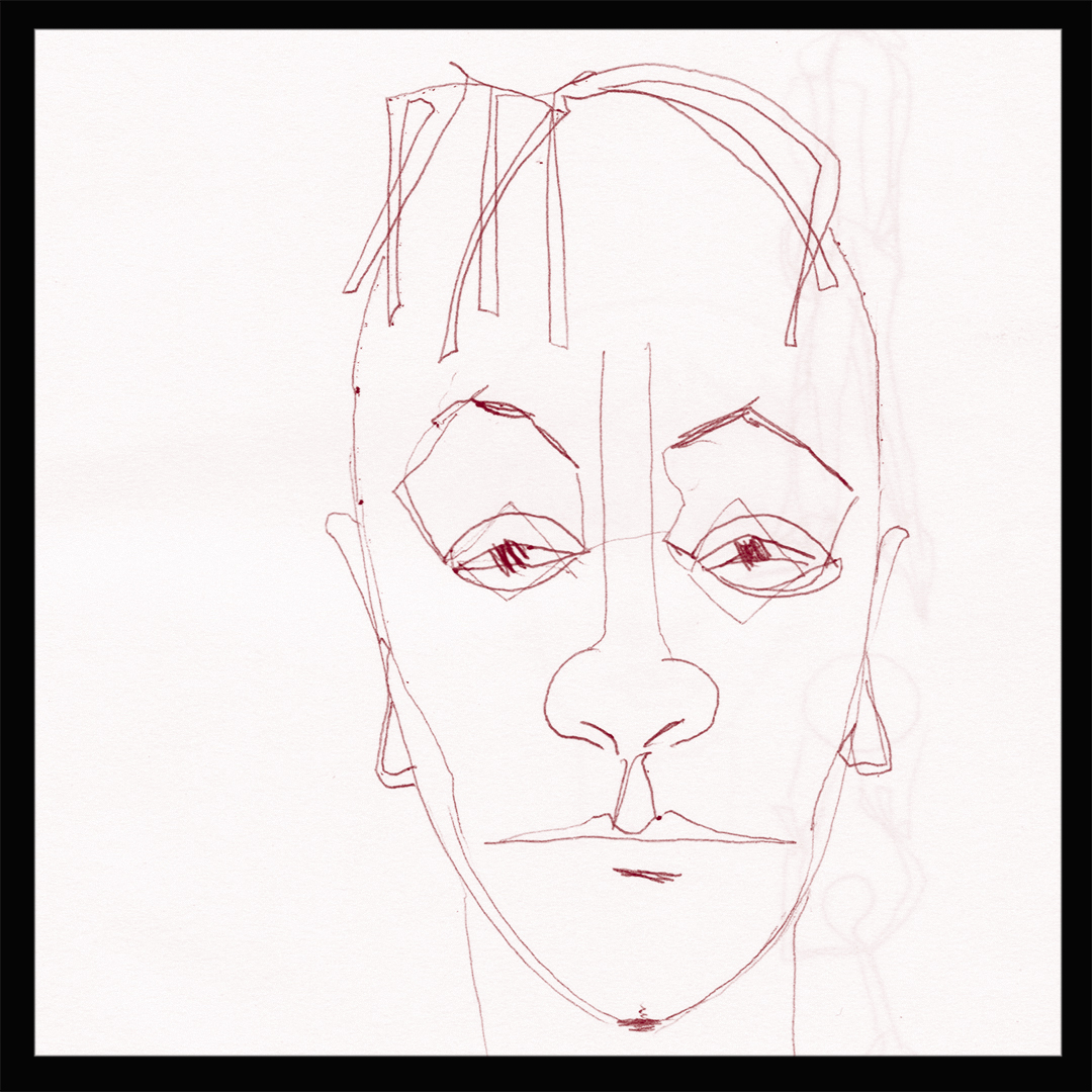 Portrait au stylo bille