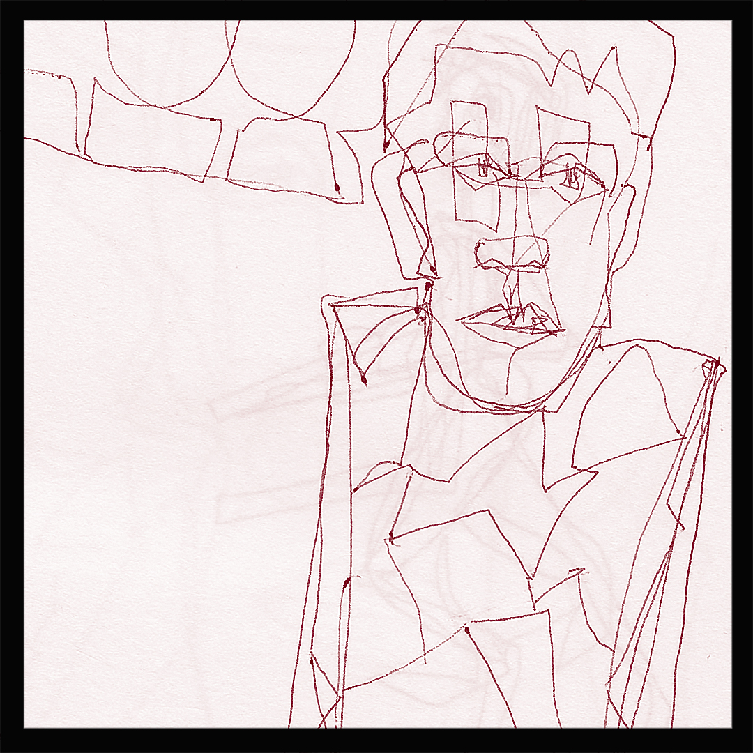 Portrait au stylo bille