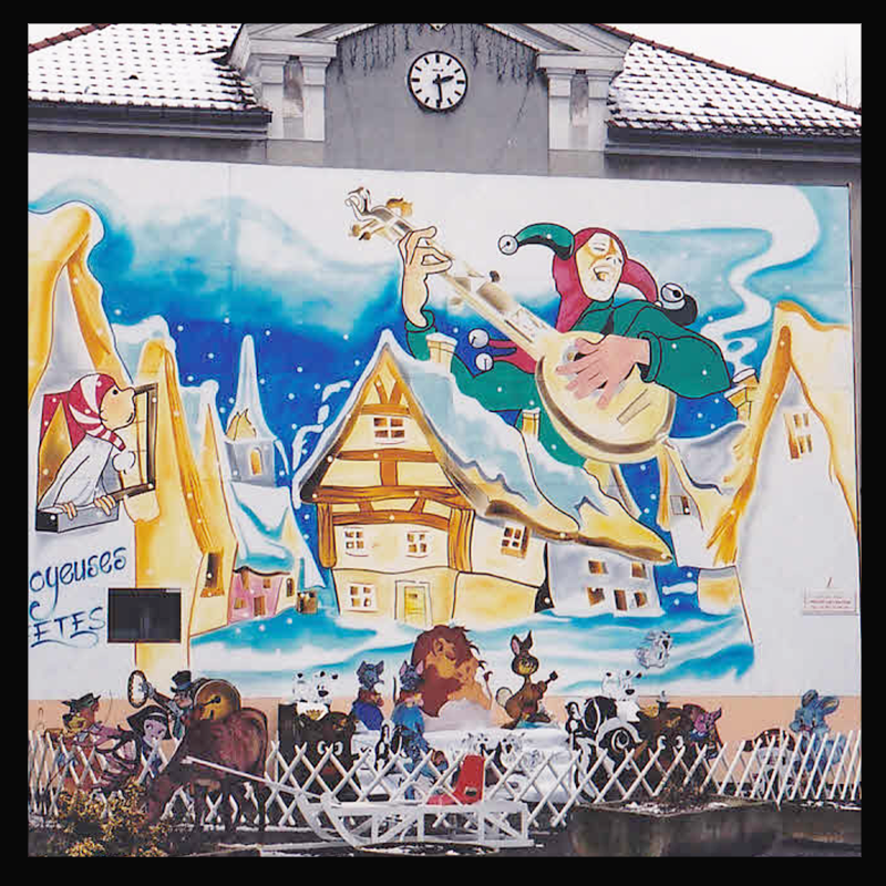 Décors peints et fresques murales