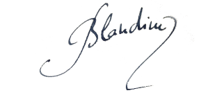 Signature de Blandine Rique