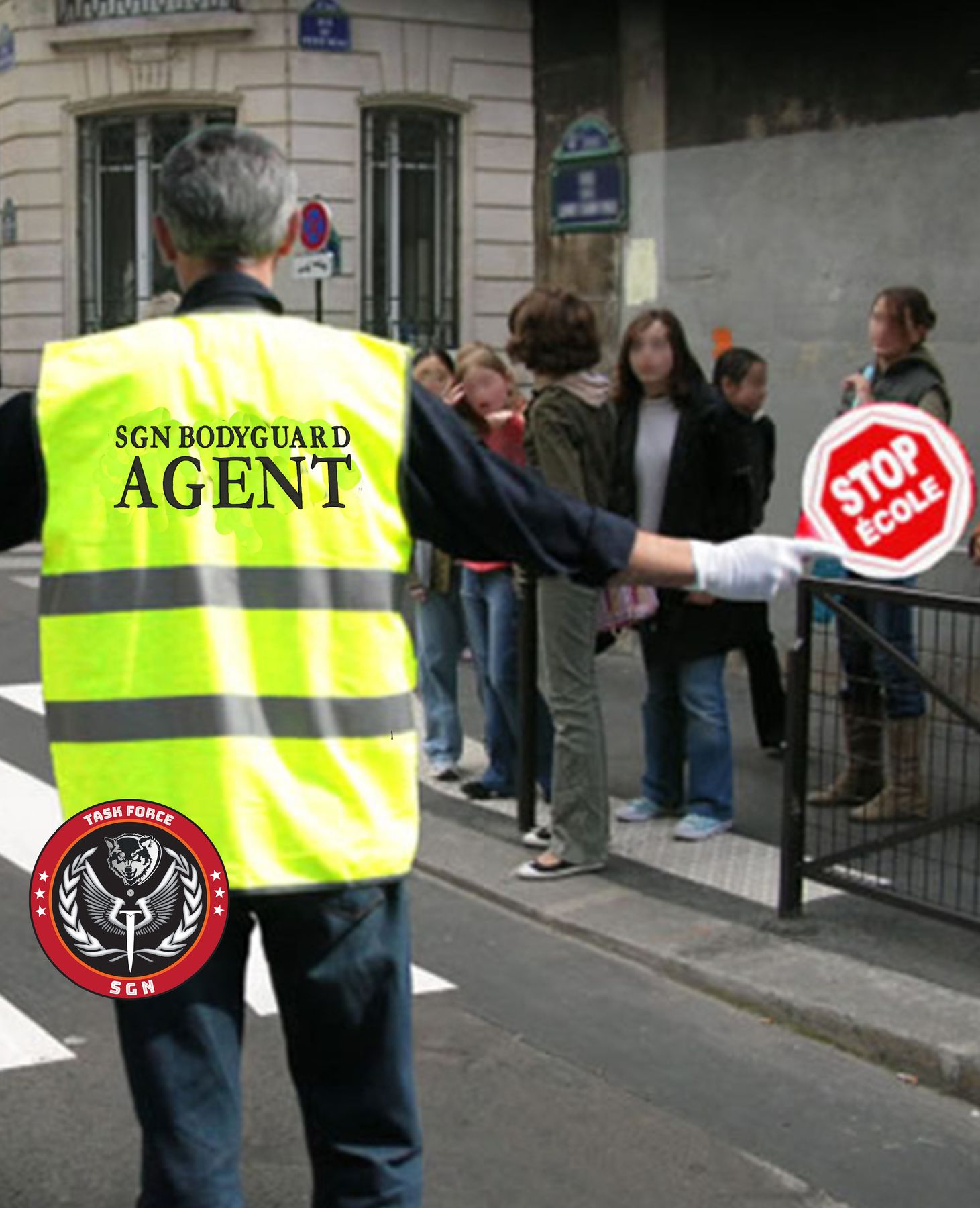 SGN Bodyguard — sécurité secteur scolaire