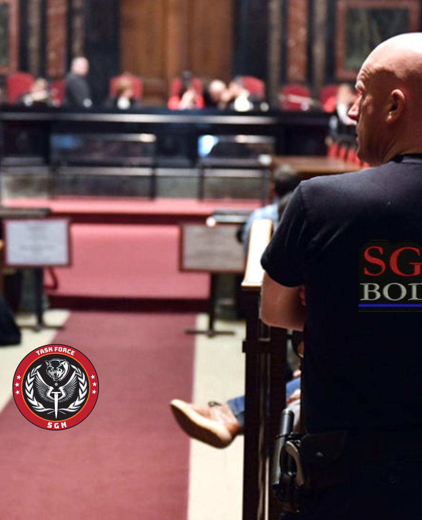 SGN Bodyguard — sécurité secteur de la justice